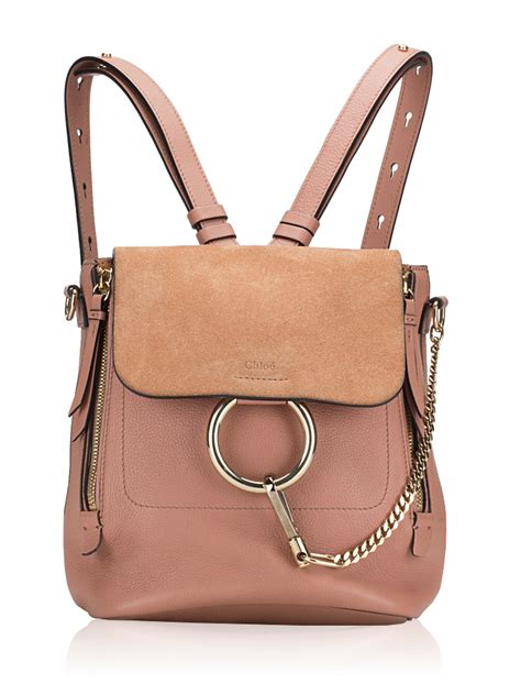 chloe faye backpack medium tan|chloe faye backpack pinterest.